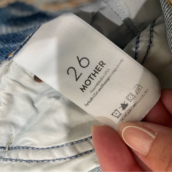 MOTHER Superior The Tomcat in The Confession Straight Leg Denim Size 26 - Picture 15 of 15